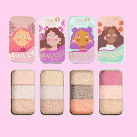 Trio de Sombras Sweet Trendy