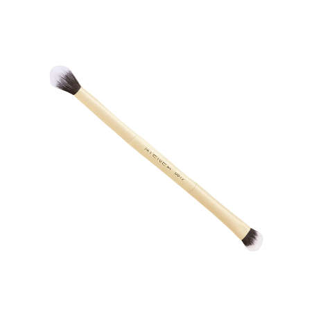 Brocha Glam Duo Difuminadora y Plana DB12 Atenea