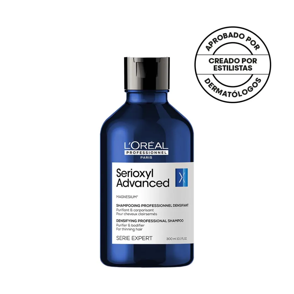 Shampoo Densificador para Cabello Fino Serioxyl Advanced 300ml Loreal